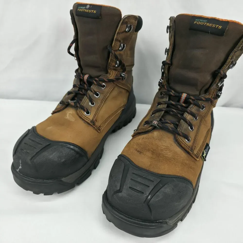 HyTest FootRests High Energy Work Boots Mens 9 Waterproof Composite Toe EH PR XR